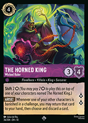 The Horned King Whispers in the Well Card List