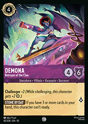 Demona Whispers in the Well Card List