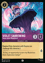Violet Sabrewing Whispers in the Well Card List
