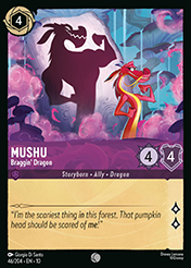 Mushu Whispers in the Well Card List