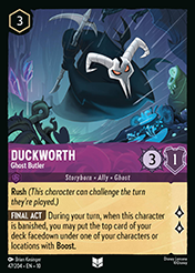 Duckworth Whispers in the Well Card List