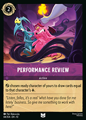 Performance Review Whispers in the Well Card List