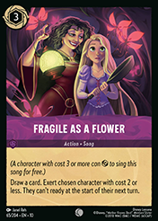 Fragile as a Flower Whispers in the Well Card List