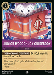Junior Woodchuck Guidebook Whispers in the Well Card List