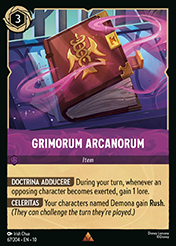 Grimorum Arcanorum Whispers in the Well Card List