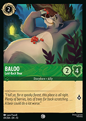 Baloo Whispers in the Well Card List