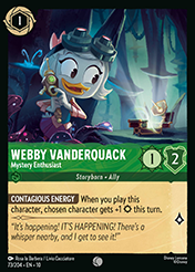 Webby Vanderquack Whispers in the Well Card List
