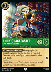 Emily Quackfaster Whispers in the Well Card List