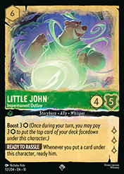 Little John Whispers in the Well Card List