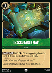 Inscrutable Map Whispers in the Well Card List
