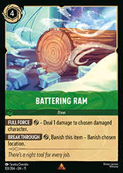 Battering Ram Winterspell Lorcana Card