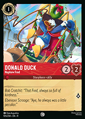 Donald Duck Winterspell Card List