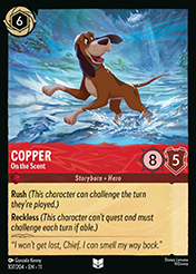 Copper Winterspell Card List