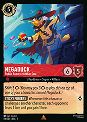 Negaduck Winterspell Card List