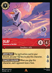 Olaf Winterspell Card List