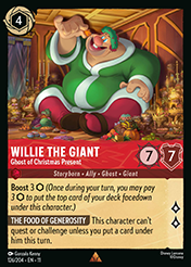 Willie the Giant Winterspell Card List
