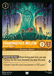 Grandmother Willow Winterspell Card List