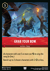 Grab Your Bow Winterspell Card List