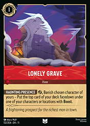 Lonely Grave Winterspell Card List