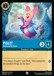 Piglet Winterspell Card List