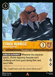 Cobra Bubbles Winterspell Card List