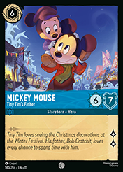 Mickey Mouse Winterspell Card List