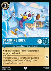 Darkwing Duck Winterspell Card List