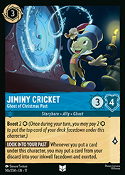 Jiminy Cricket Winterspell Card List