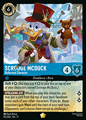 Scrooge McDuck Winterspell Card List