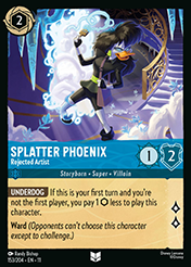 Splatter Phoenix Winterspell Card List