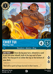 Chief Tui Winterspell Card List