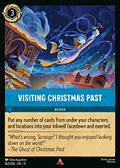 Visiting Christmas Past Winterspell Card List