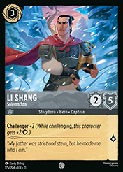 Li Shang Winterspell Card List