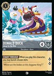 Donald Duck Winterspell Card List