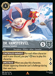 Dr. Hamsterviel Winterspell Card List