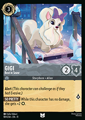 Gigi Winterspell Card List