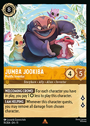 Jumba Jookiba Winterspell Card List