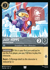 Judy Hopps Winterspell Card List