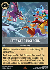Let's Get Dangerous Winterspell Card List