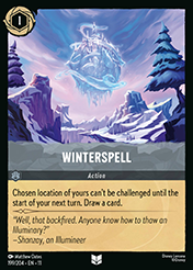 Winterspell Winterspell Card List