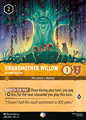 Grandmother Willow Winterspell Card List