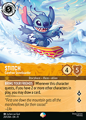 Stitch Winterspell Card List