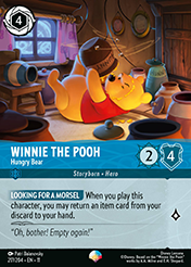 Winnie the Pooh Winterspell Card List