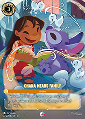 Ohana Means Family Winterspell Card List