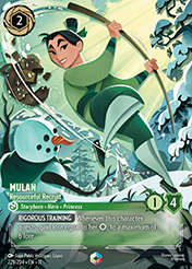 Mulan Winterspell Card List