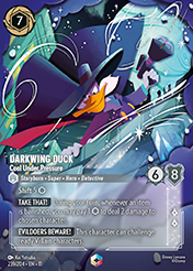 Darkwing Duck Winterspell Card List