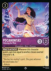 Pocahontas Winterspell Card List