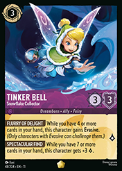 Tinker Bell Winterspell Card List