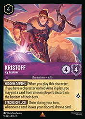 Kristoff Winterspell Card List