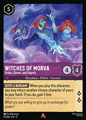 Witches of Morva Winterspell Card List